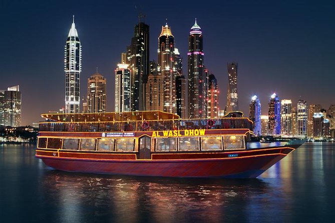 Abu Dubai City Tour and Dubai Marina Cruise Dinner - Dubai Marina Cruise Dinner