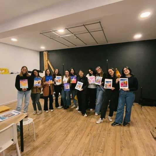 Acrylic Painting Workshop: Amazing Group Experience in Porto - Key Points