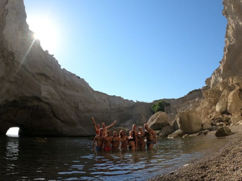 Adamantas: Milos Sightseeing Sailboat Cruise - Exploring Cape Vani and Kalogries Beach