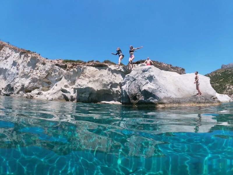 Adamantas: Milos Sightseeing Sailboat Cruise - Reaching the Kleftiko Pirate Lair