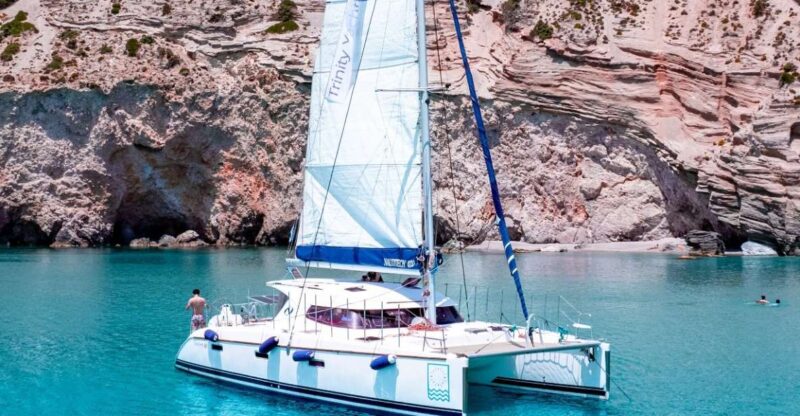 Adamas: Half-Day Morning Cruise With Lunch, Kleftiko, and More - Stops at Kalogries and Kleftiko
