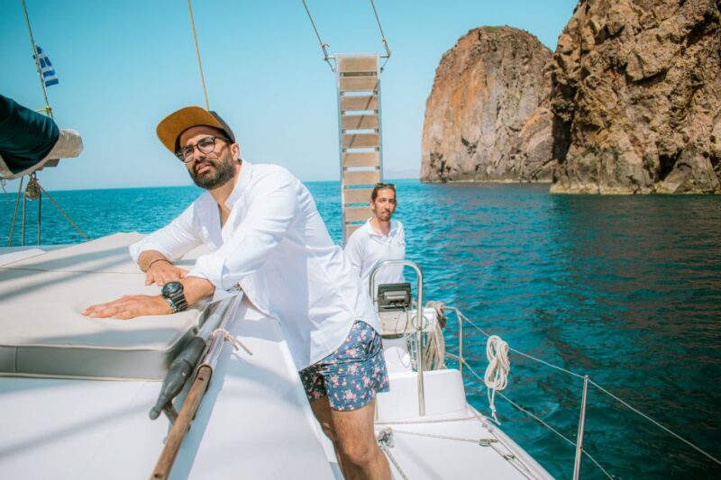 Adamas: Half-Day Sunset Cruise With Lunch - Embarkation