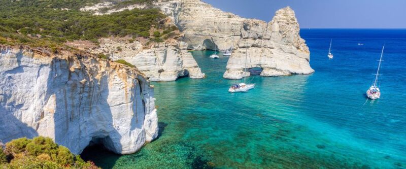 Adamas: Kleftiko Sailing Day Trip With Snorkeling and Lunch - Itinerary and Activities
