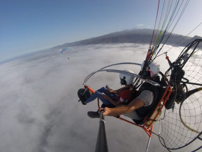 Adeje: Paratrike Flying Tour With Hotel Pickup and Photos - Flight Duration and Scenery