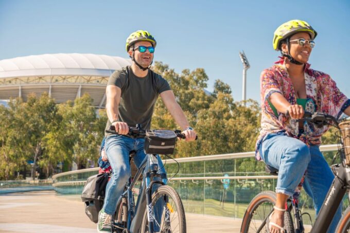 Adelaide: Electric Bike City Tour or Hire Only - Charcuterie Board and Wine Flight