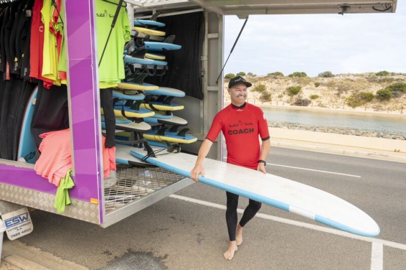 Adelaide: Surfing Lesson at Middleton Beach With Equipment - Surfing Skills and Instruction