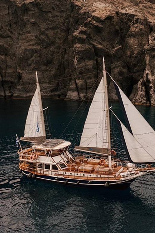 Adonis Luxury Schooner Santorini Full Day Cruise - Inclusion Highlights