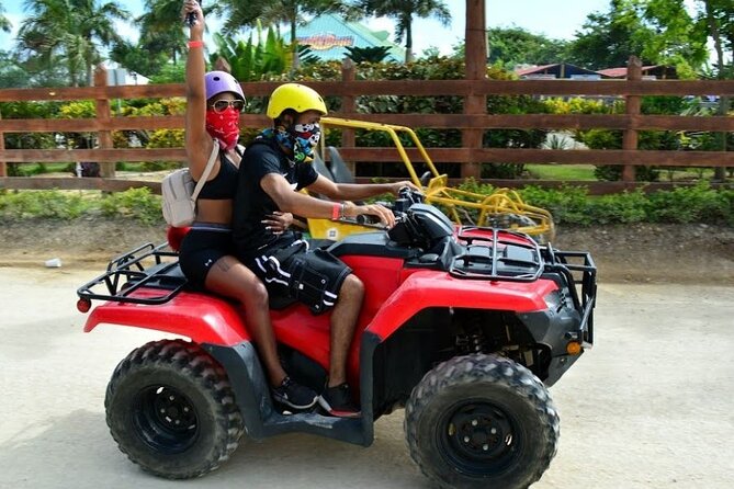 Adrenaline Adventures on ATV and Playa Rincon From Samana Special for Cruisers - Refreshments and Hydration
