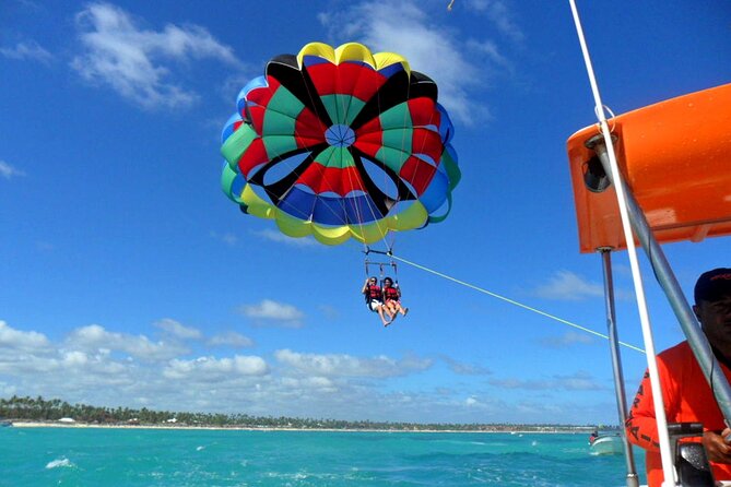 Adrenaline in Parasailing for Your Shared Group From Punta Cana - Pickup and Scheduling