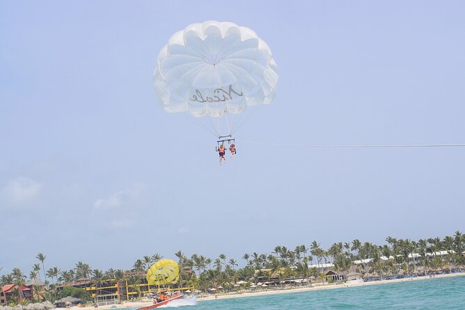 Adrenaline in Parasailing for Your Shared Group From Punta Cana - Punta Cana Parasailing Experience