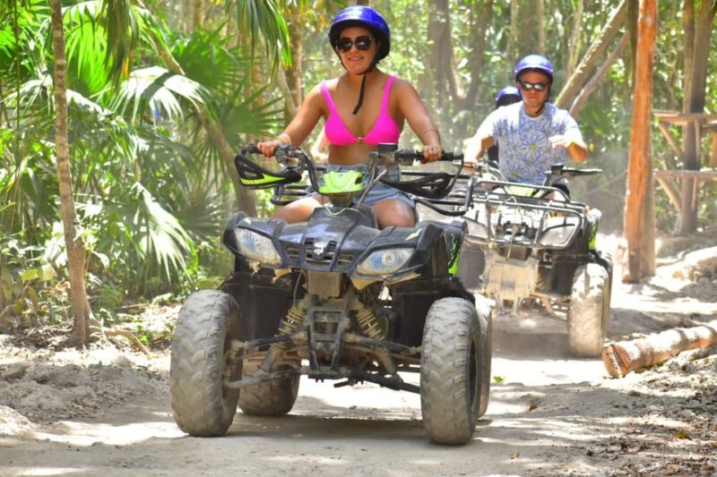Adrenaline Tour: Atv, Ziplines and Cenote Swim Experience - Transportation and Pickup
