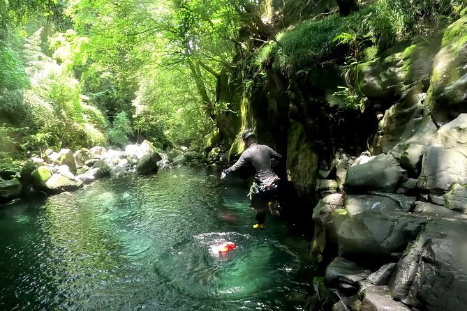 Advanced Canyoning Activity in a Miracle Lava Valley of Mt. Fuji - Meeting and Pickup