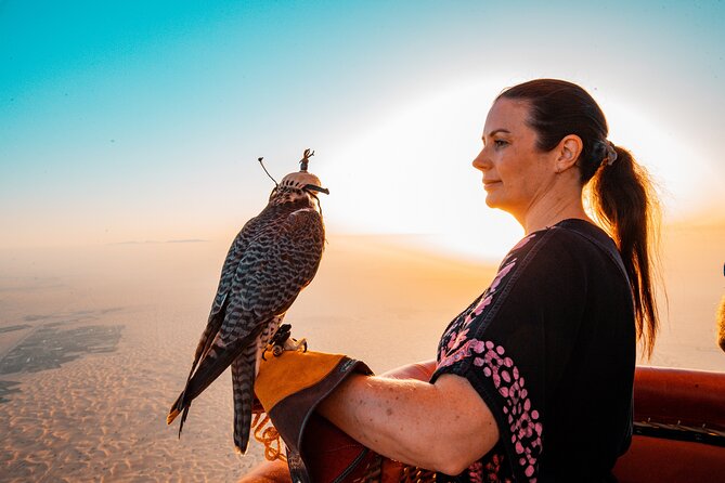 Adventure Hot Air Balloon With Buffet Breakfast & Falcon Show - Activities Included