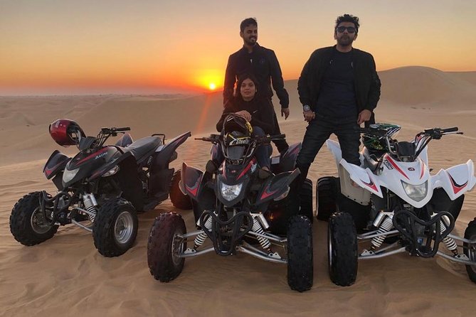 Adventure Quad Bike Tour ( 2 Hour Private Quad Biking to Deep Desert ) - Camel Farm Visits