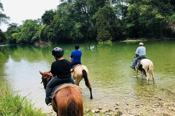Adventure Sun Set Horse Ride - Visiting Altun Ha Ruins