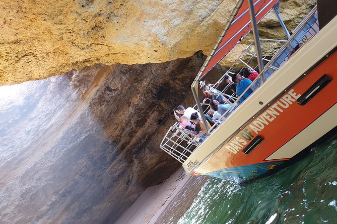 Adventure to the Benagil - Family Friendly Catamaran From Lagos - Highlights of the Boats Viewing Platform