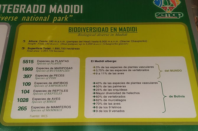 Adventure Trekking & Camping. Alto Madidi Natn Park. Esp Guide. Virgin Jungle - Safety and Accessibility