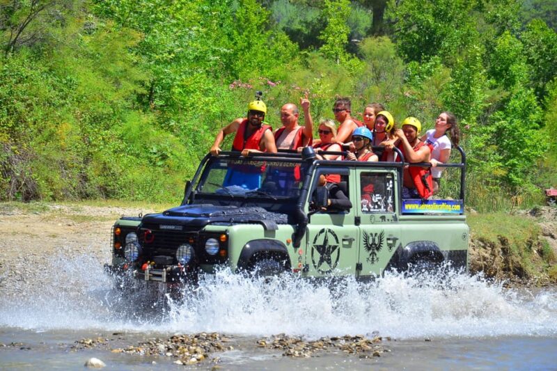 Adventure Trio: Canyon, Rafting & Jeep Safari - Inclusions