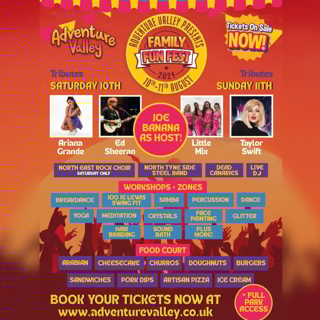 Adventure Valley - Family Fun Fest - Onsite Parking