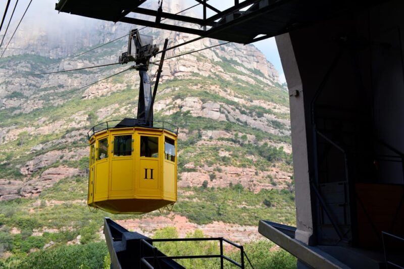 Aeri De Montserrat Cable Car Ticket - Important Information