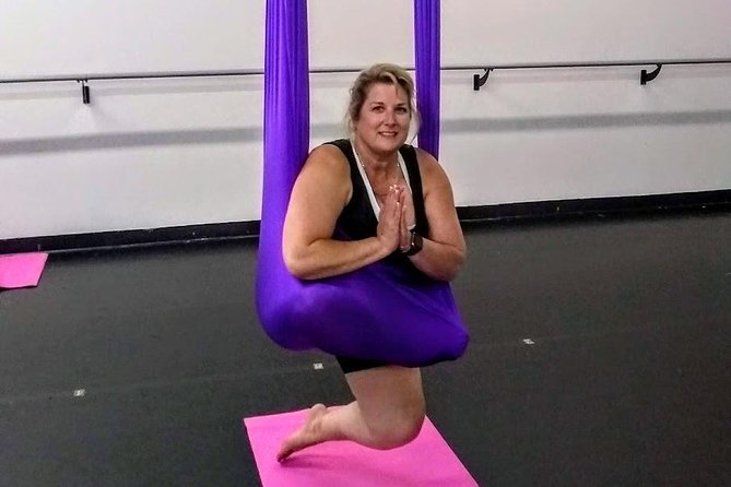 Aerial Yoga in Savannah - Suspension and Safety