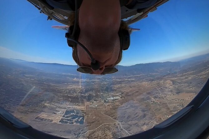 Aerobatic and Vintage Discovery Flights Over Wine Country - Action Camera Video Capture