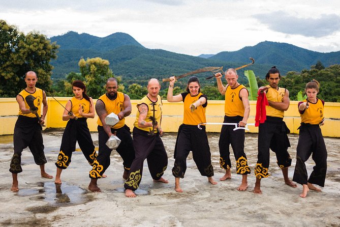 Afternoon Course - Shaolin Warrior Training - Training Schedule