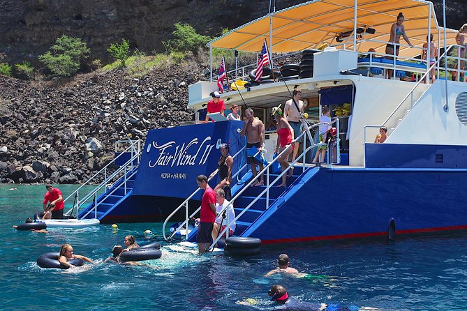 Afternoon Kealakekua Snorkel Tour - Onboard Amenities