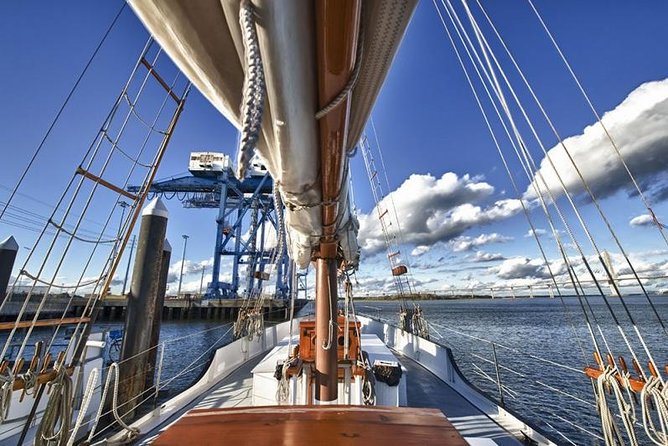 Afternoon Schooner Sightseeing Dolphin Cruise on Charleston Harbor - Getting to the Cruise