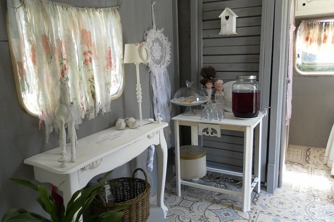 Afternoon Tea in the Shabby Caravan - Secondhand Shop Access