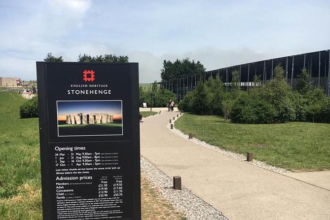 Afternoon Trip London to Stonehenge in a Private Vehicle - Additional Tour Details