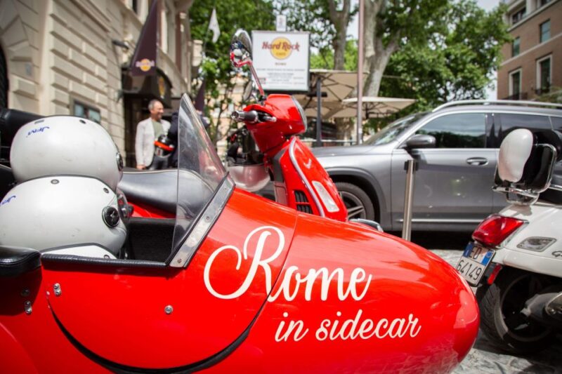 Afternoon Vespa Sidecar Tour With Gourmet Gelato Stop - Important Information and Restrictions
