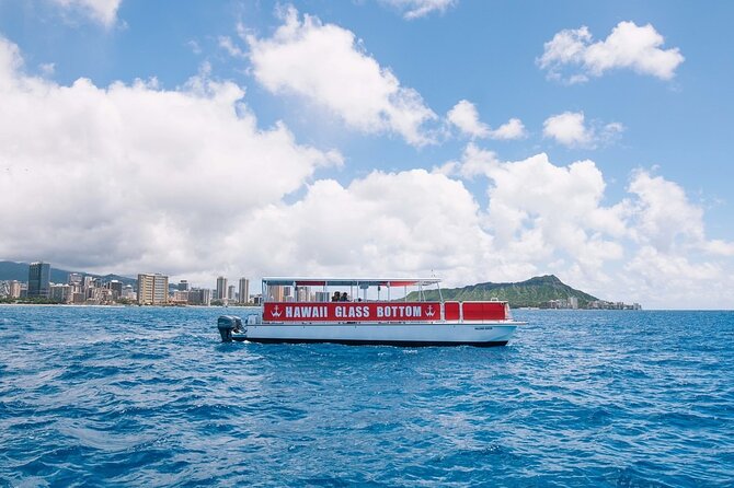 Afternoon Waikiki Glass Bottom Boat Cruise - Comfortable Canopy-Covered Cruise