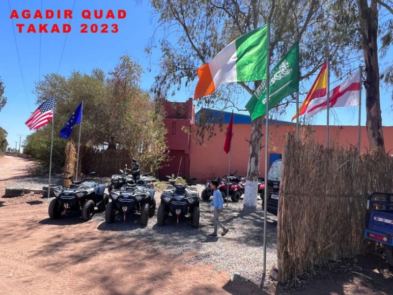 Agadir : 2 H Quad Biking Excursion With Moroccan Tea - Key Points