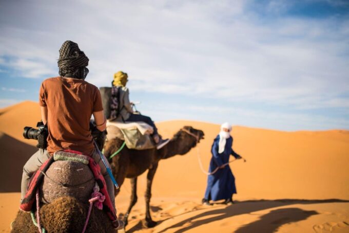 Agadir: Camel Ride and Flamingo Trek With Mint Tea - Camel Riding Experience