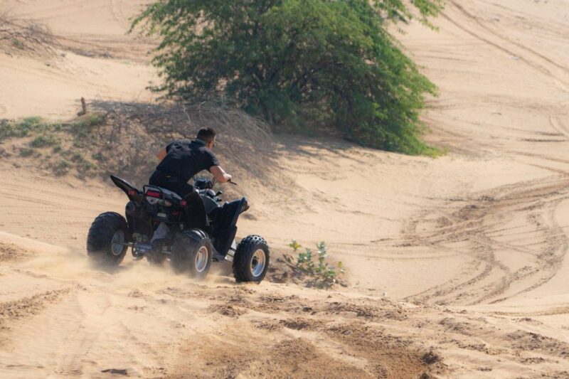 Agadir or Taghazout: Beach and Sand Dune Quad Biking W/Tea - Tour Itinerary