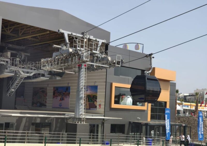 Agadir or Taghazout: Cable Car Tour + Tickets + Transfers - Included Services