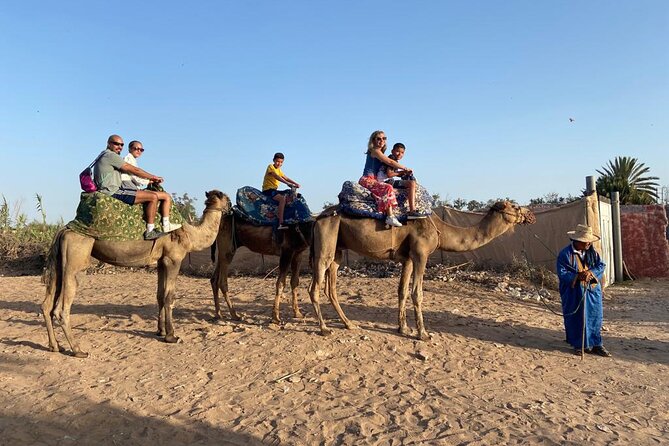 Agadir Sunset Camel Ride With Moroccan Barbecue & Hotel Transfers - Transportation