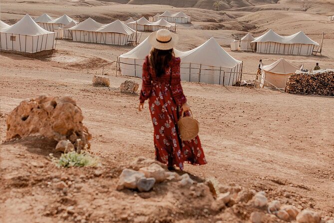 Agafay Camel Ride & Ourika Valley in Atlas Mountains - Highlights of the Atlas Mountains