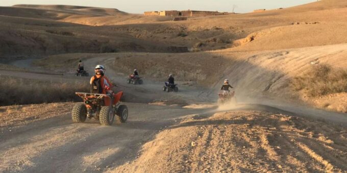 Agafay Desert : 2-Hour Quad Bike Excursion - Refreshments and Tent