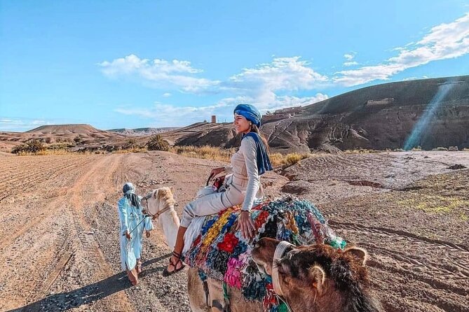 Agafay Desert-And Atlas Mountains & Camel-Trek-Day Trip From Marrakech - Camel Riding Experience