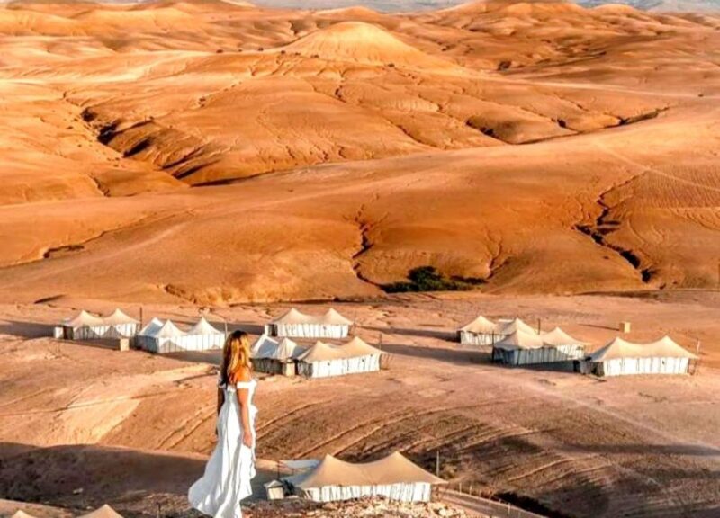 Agafay Desert Camel Ride & Sunset & Dinner - Inclusions