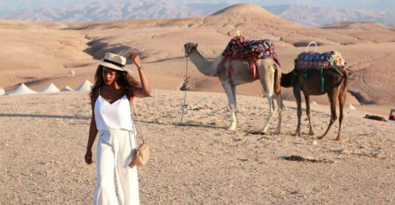 Agafay Desert: Magical Half-Day Lunch With Pool Swim - Key Points
