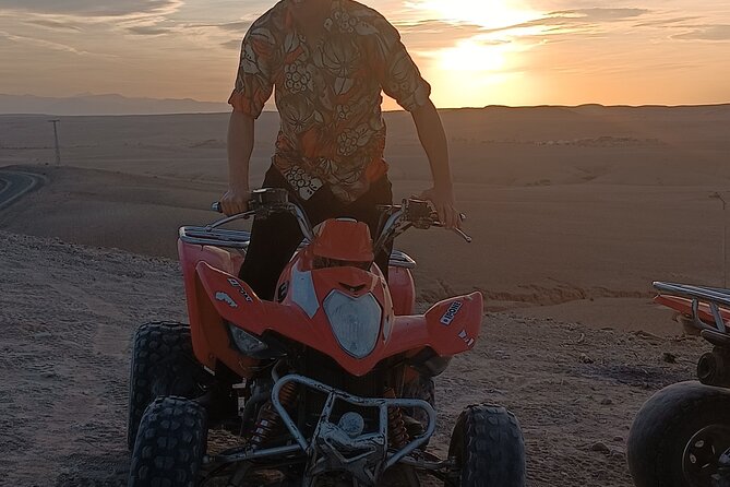 Agafay Desert Package, Quad Bike, Camel Ride and Dinner Show - Quad Biking Adventure