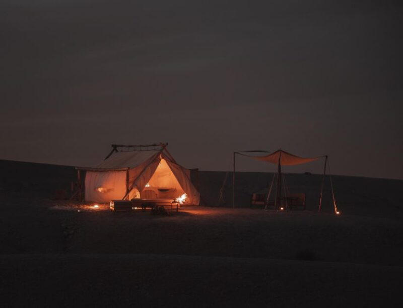 Agafay Desert Private Luxury Dinner W Live Music & Fire Show - Key Points