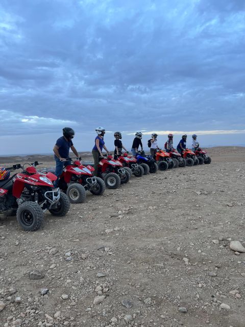 Agafay Desert: Quad Bike Adventure & Lunch in Berber Tent - Itinerary and Experience