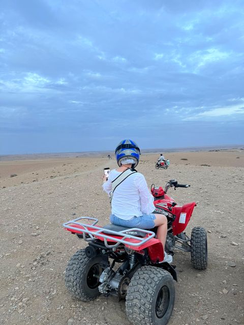 Agafay Desert: Quad Bike Adventure & Lunch in Berber Tent - Pickup and Briefing