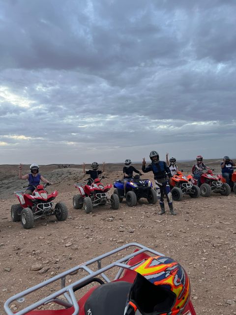 Agafay Desert: Quad Bike Adventure & Lunch in Berber Tent - Relaxation and Refreshments