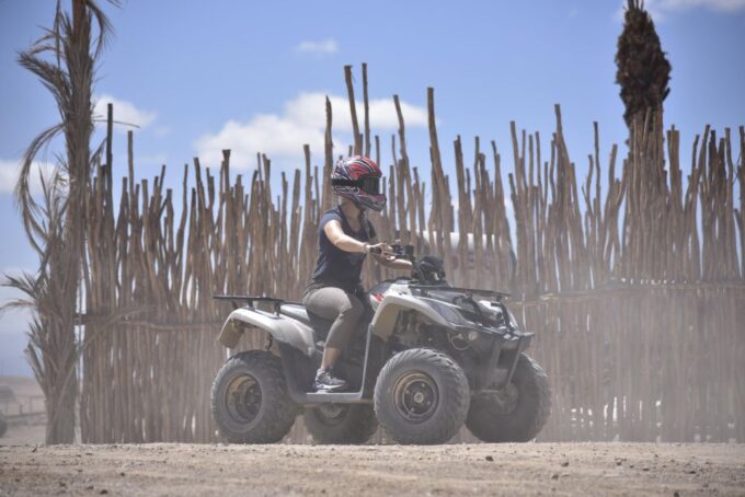 Agafay Desert Quad Biking & Camel Ride With Evening Dinner - Quad Biking for Adrenaline-Seekers