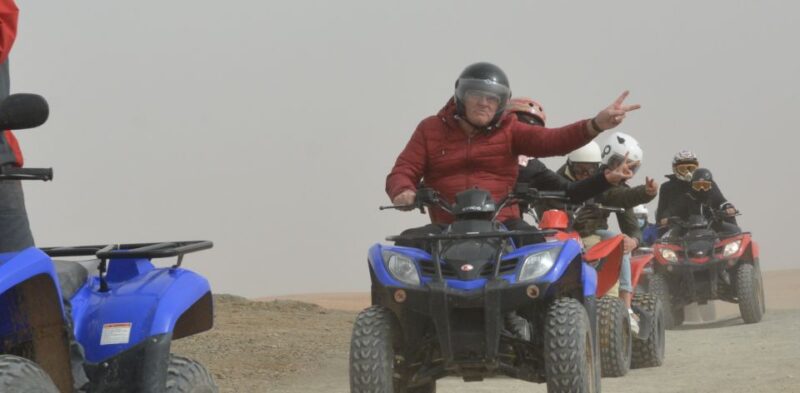 Agafay Desert Quad Ride: With Transport Plus Tea Break - Unforgettable Quad Riding Experience
